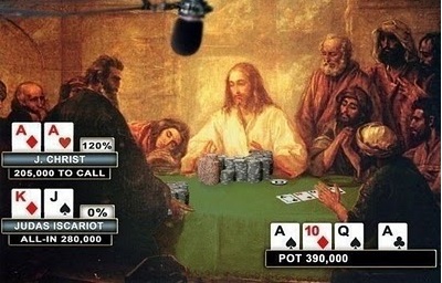 jesus poker